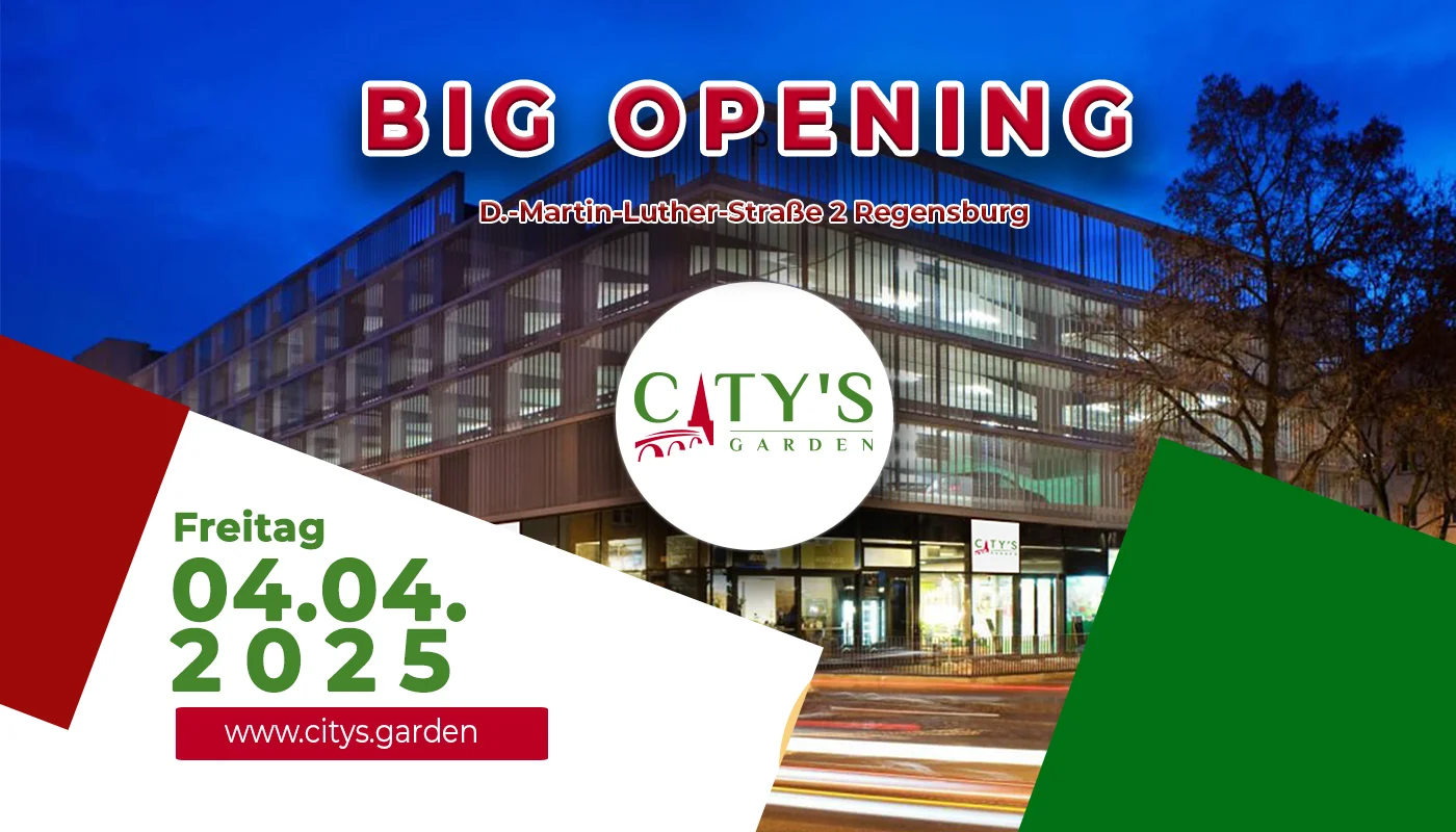 Big Opening im City's Garden Regensburg